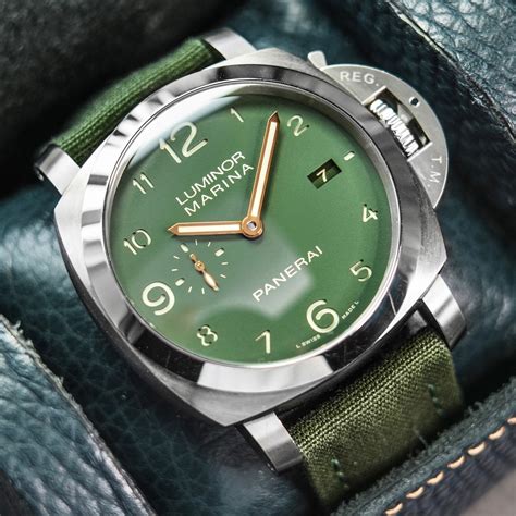 panerai luminor green|Panerai Luminor marina 1950.